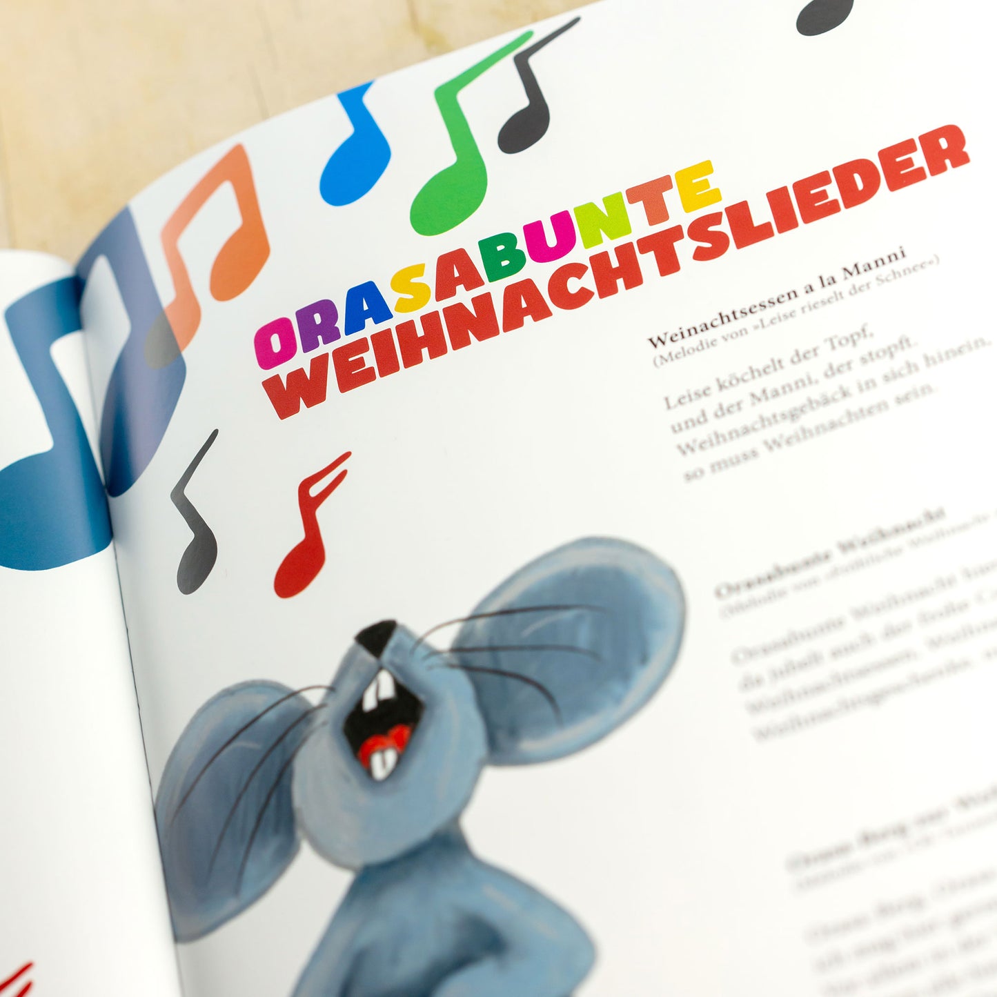 Kinderbuch "Orasabunte Weihnachten"