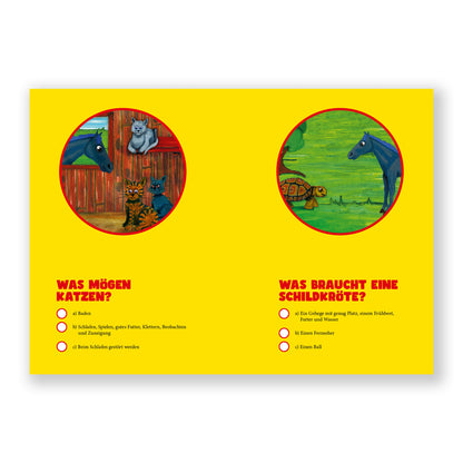 Die Suche nach Glück "Tierschutz Special Edition" – Kinderbuch über Glück, Gemeinschaft & Tiere | Pferd Zotti & Freunde | Handgezeichnet | Hardcover